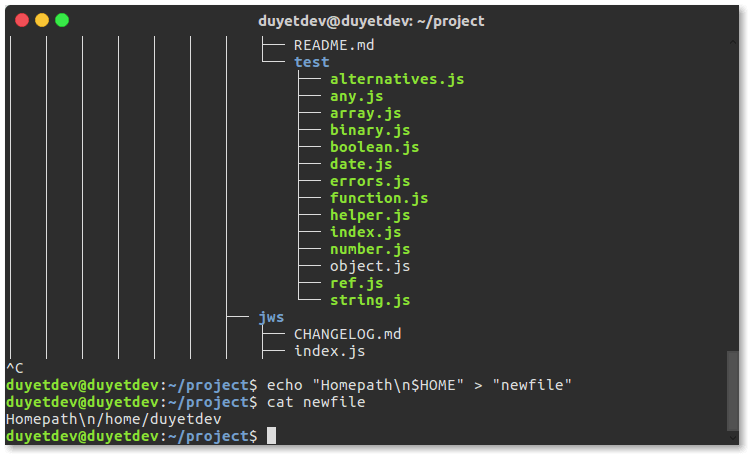 Shell - Mọi thao tác với tệp và thư mục trên Bash